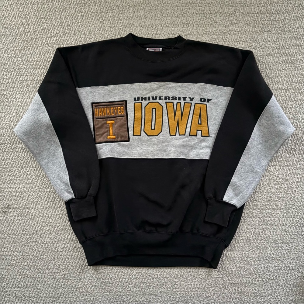 Vintage University Of Iowa Crewneck Sweater